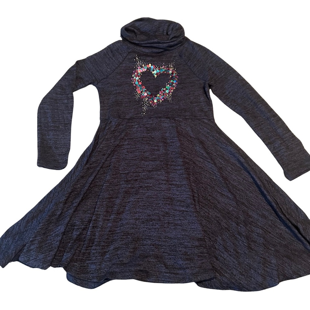Sonoma size 6 girls sparkly heart dress